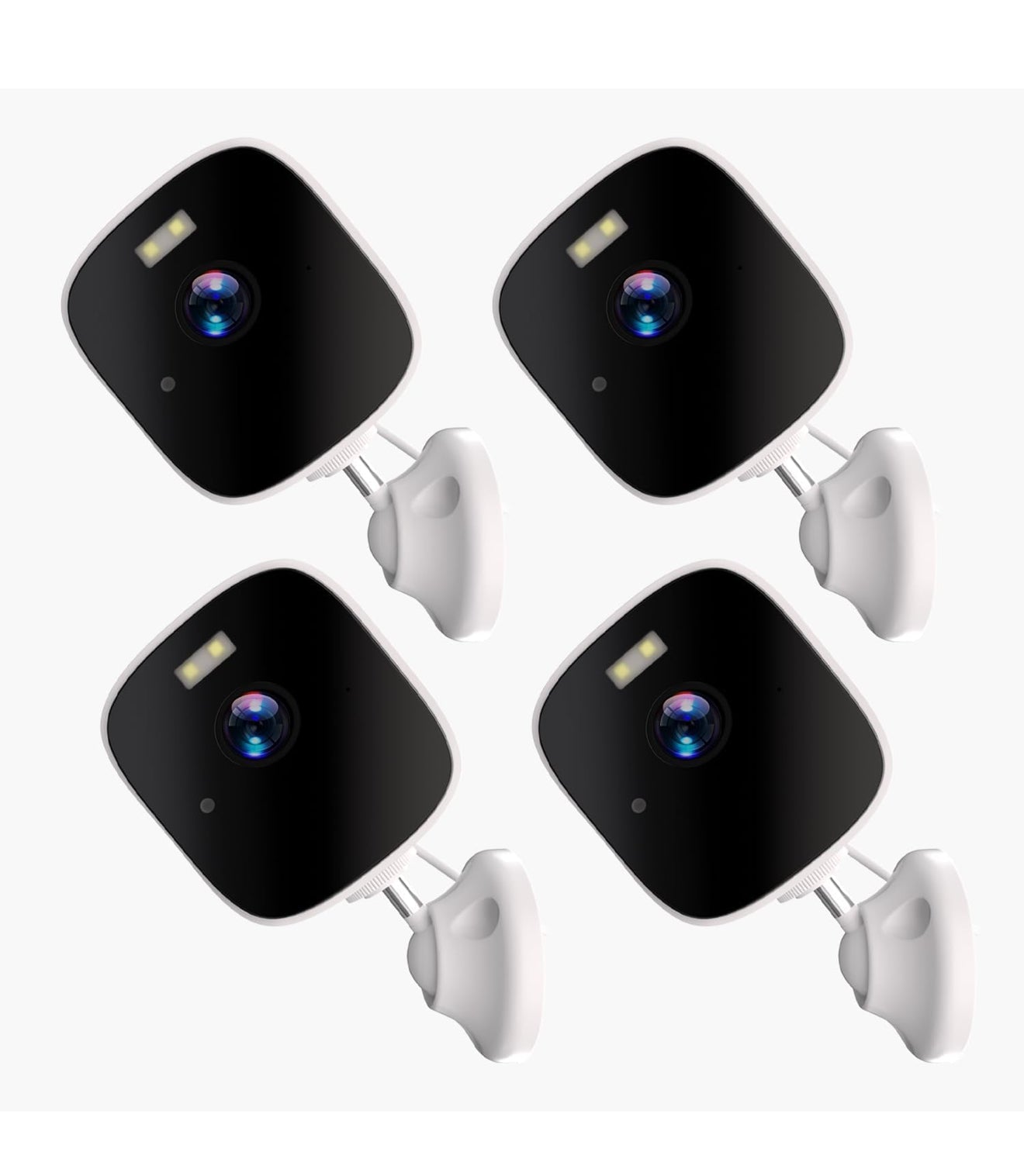 Retail $55 Indoor Security Cameras 4pk