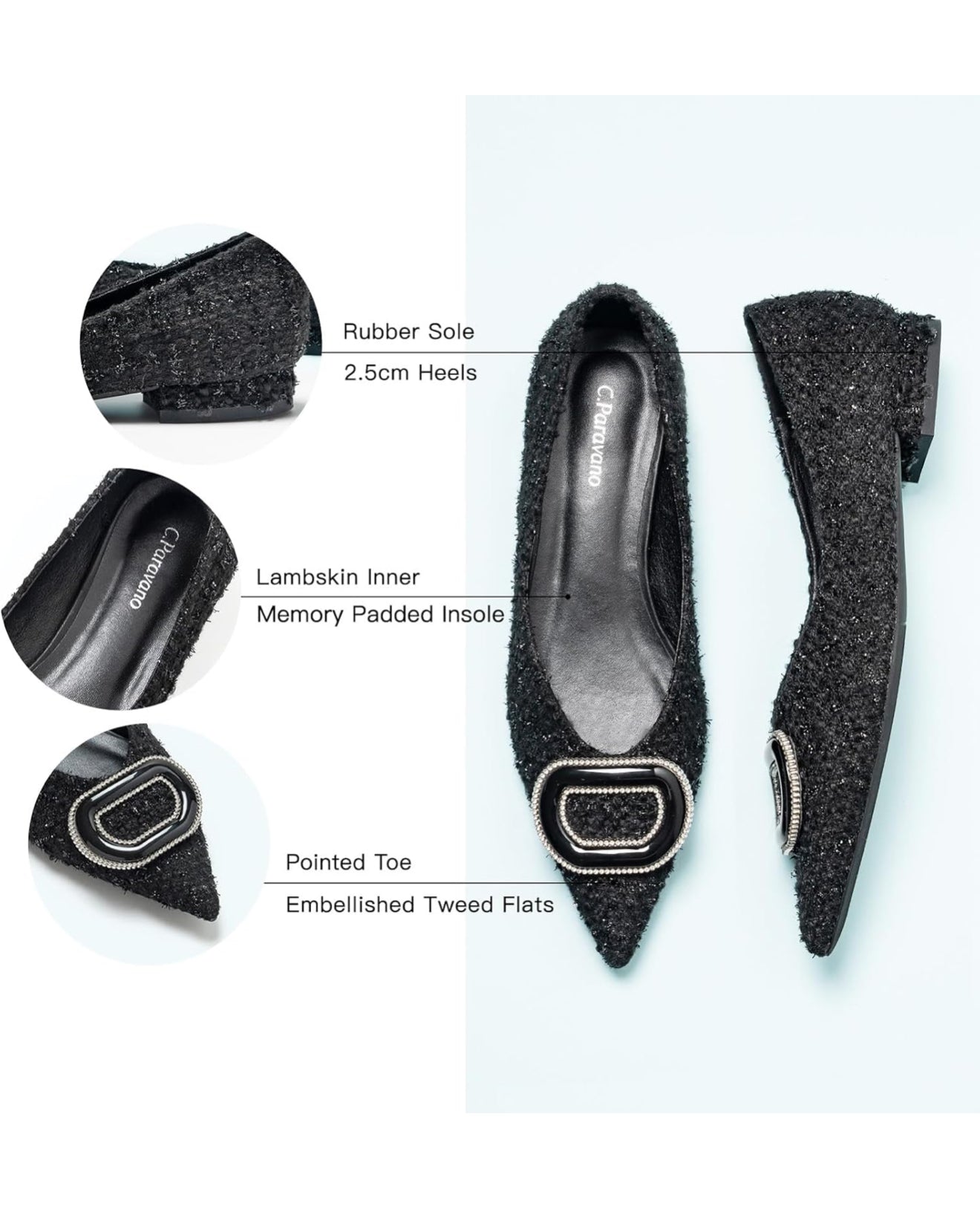 Retail $138 C.Paravano Shoes