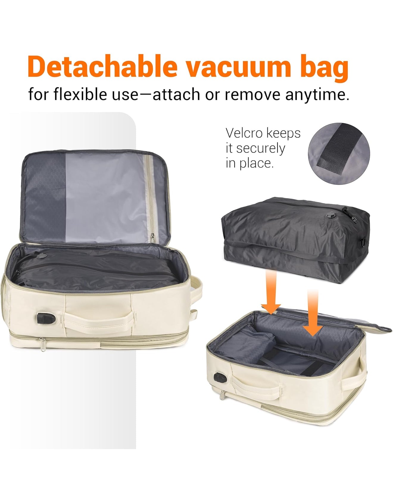 Retail $80 Vacuum Seal Backpack