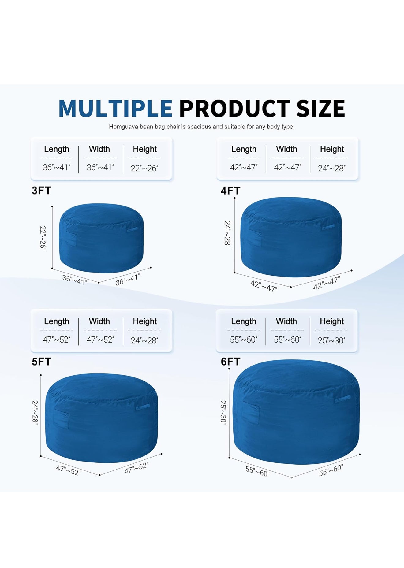 Retail $65 BEAN BAG CHAIR
