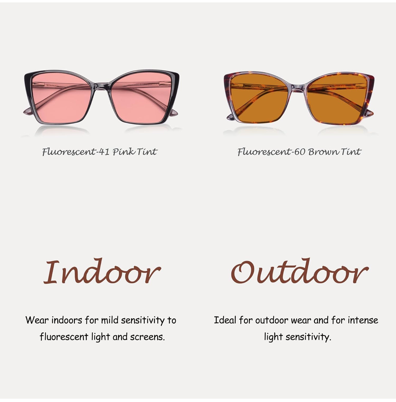 Retail $40 Light Sensitive Sunglasses 2pk