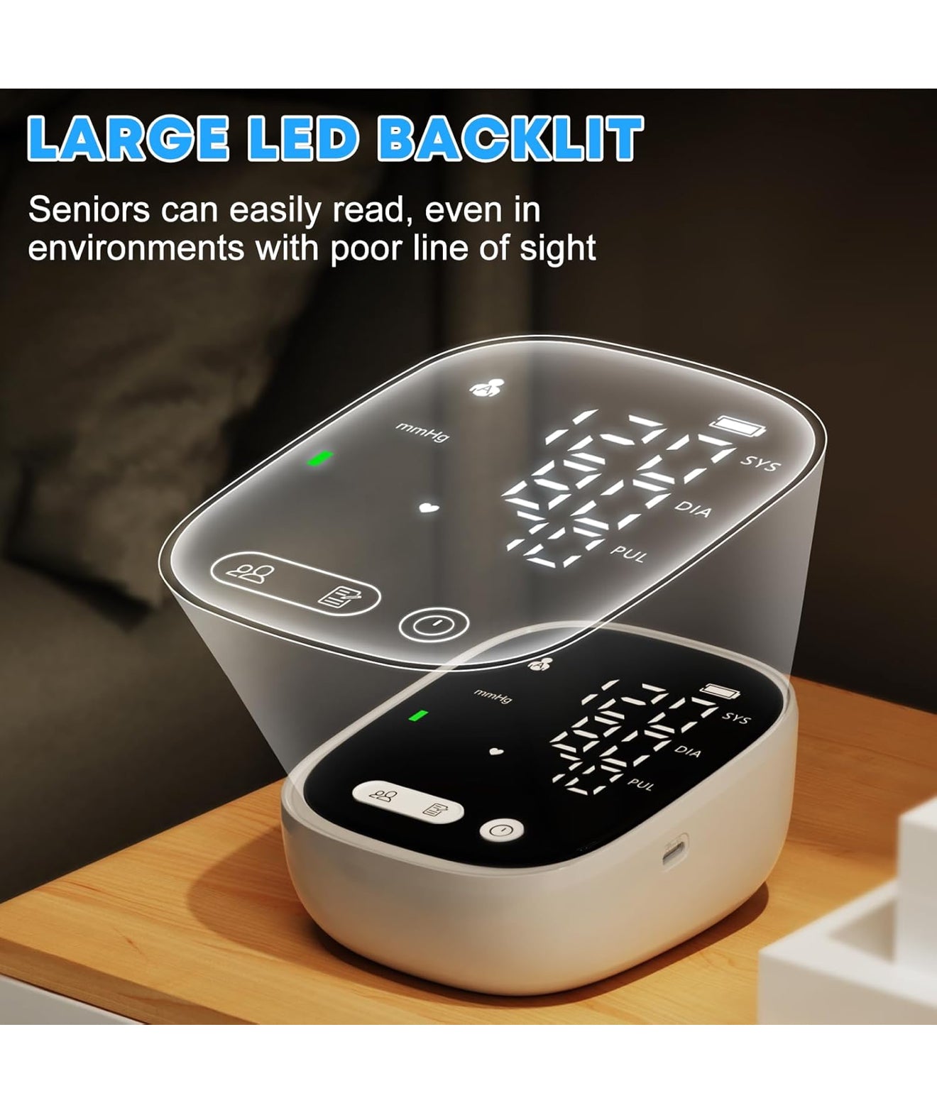 Retail $38 Blood Pressure Monitor