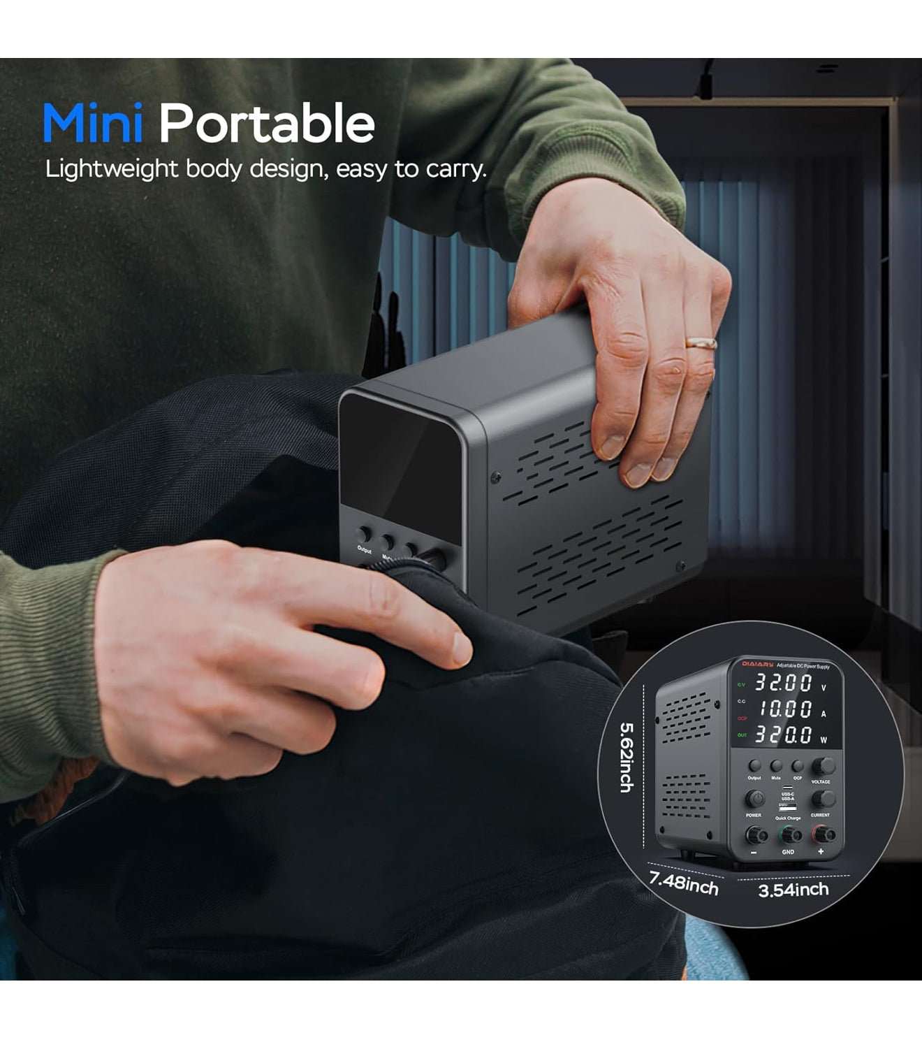Retail $66 DC Power Supply