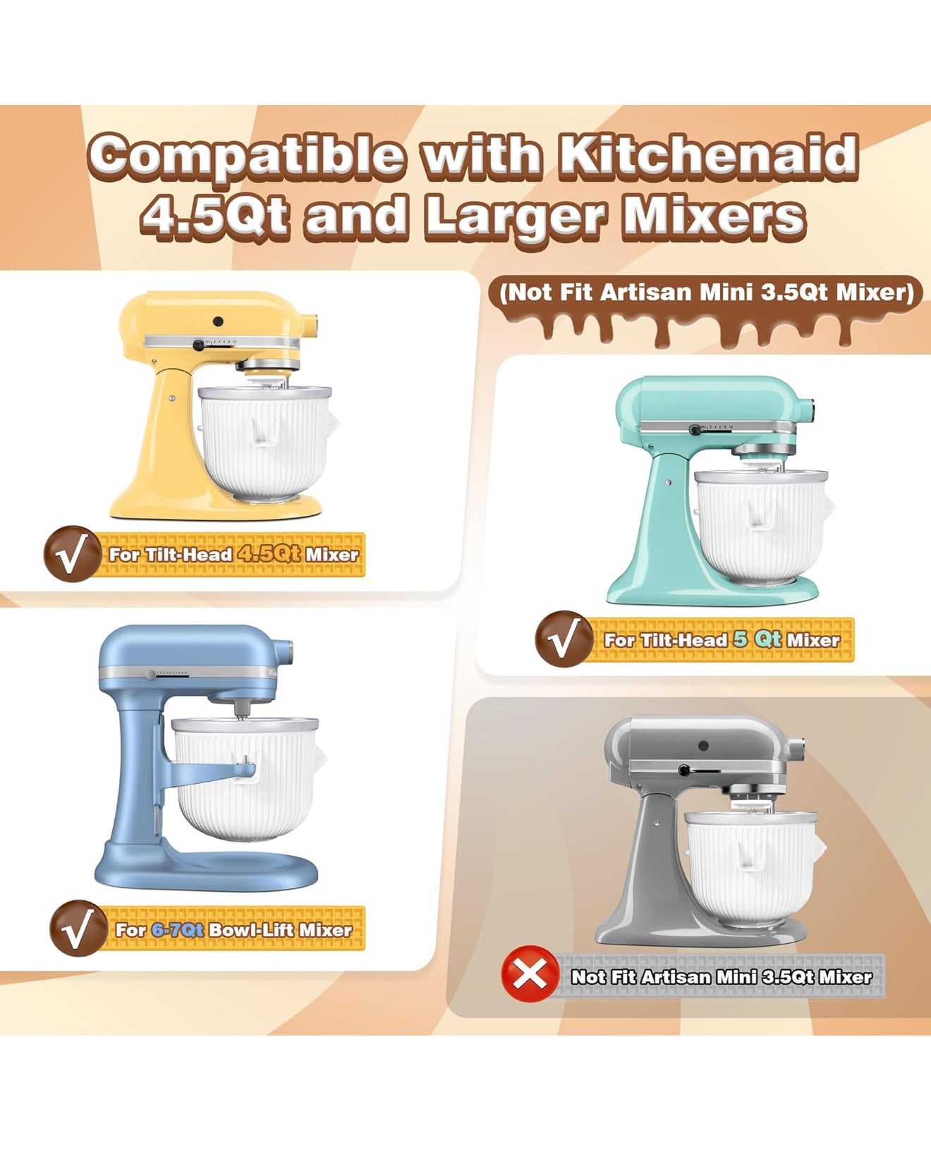 Retail $50 Ice Cream Maker Attachment