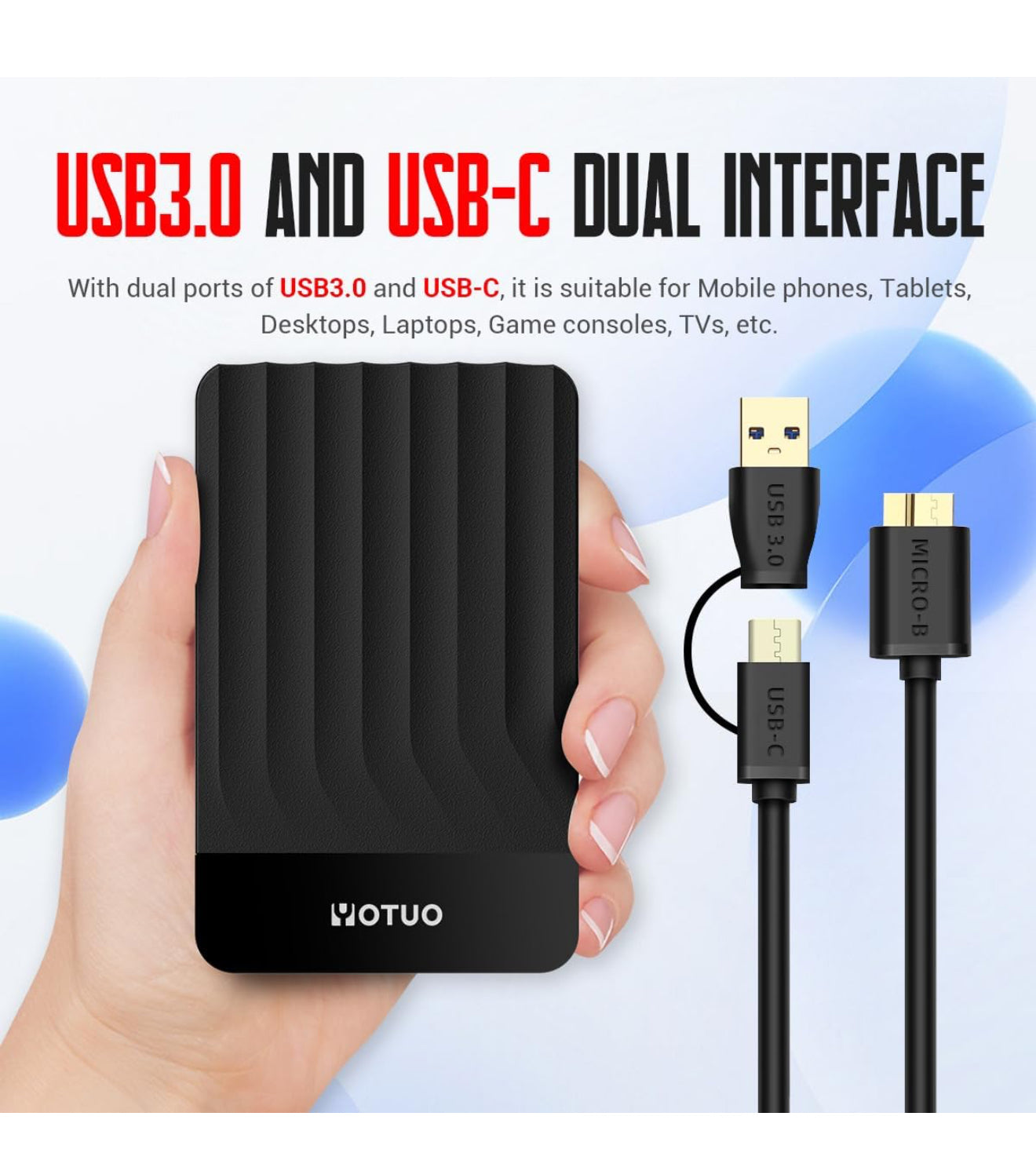 Retail $54 PS/XBOX External Hard Drive