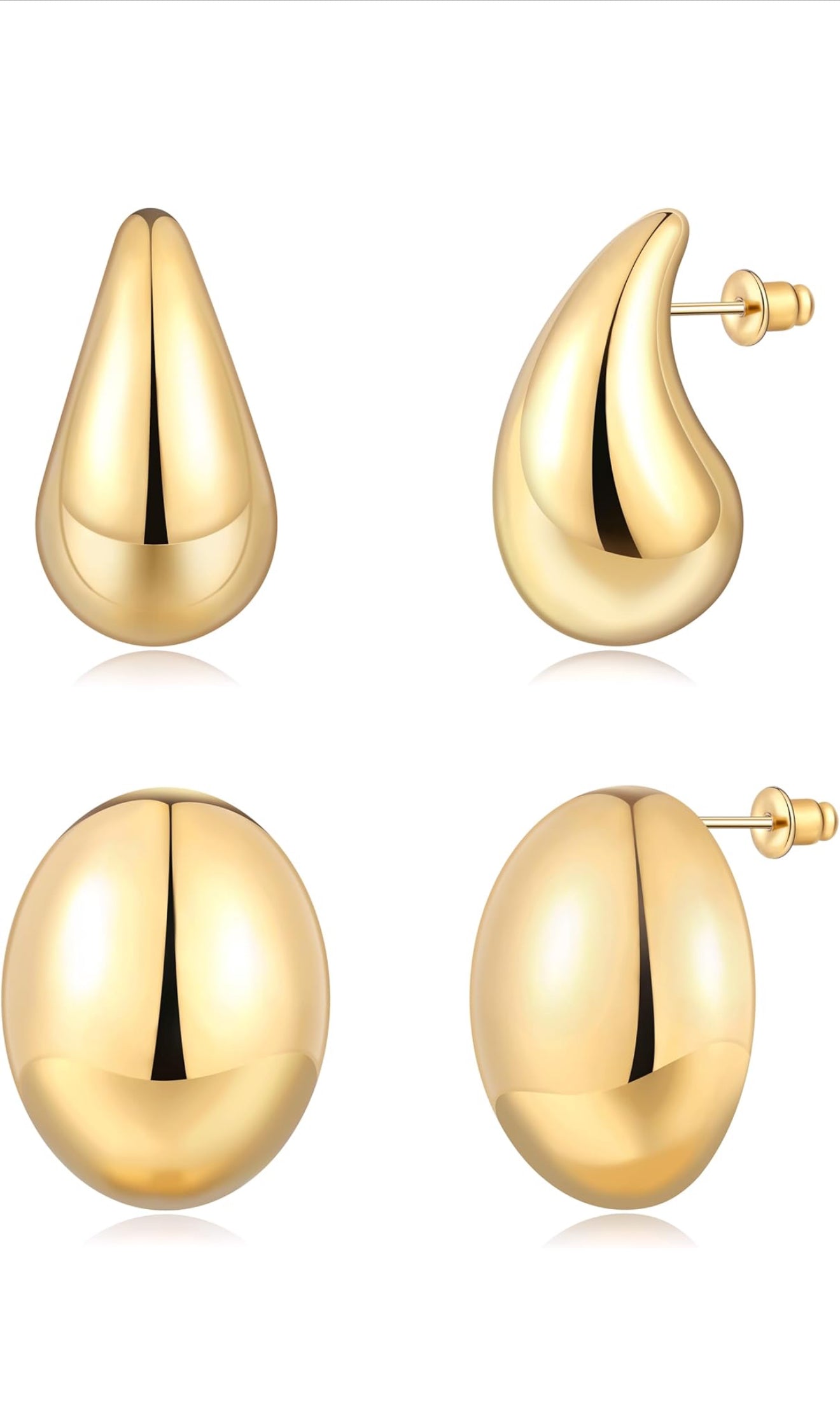 Retail $15 GOLD EARRINGS