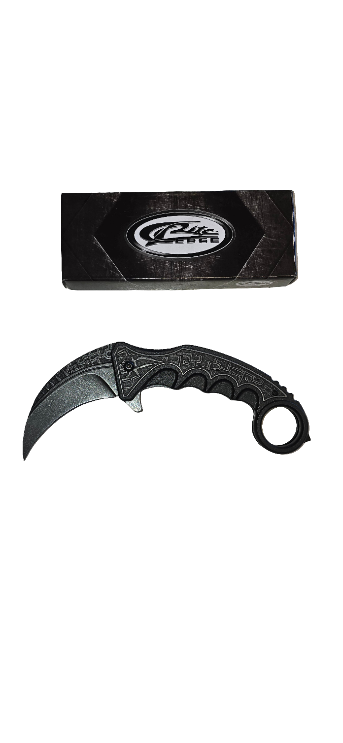5.5" Gothic Karambit Black