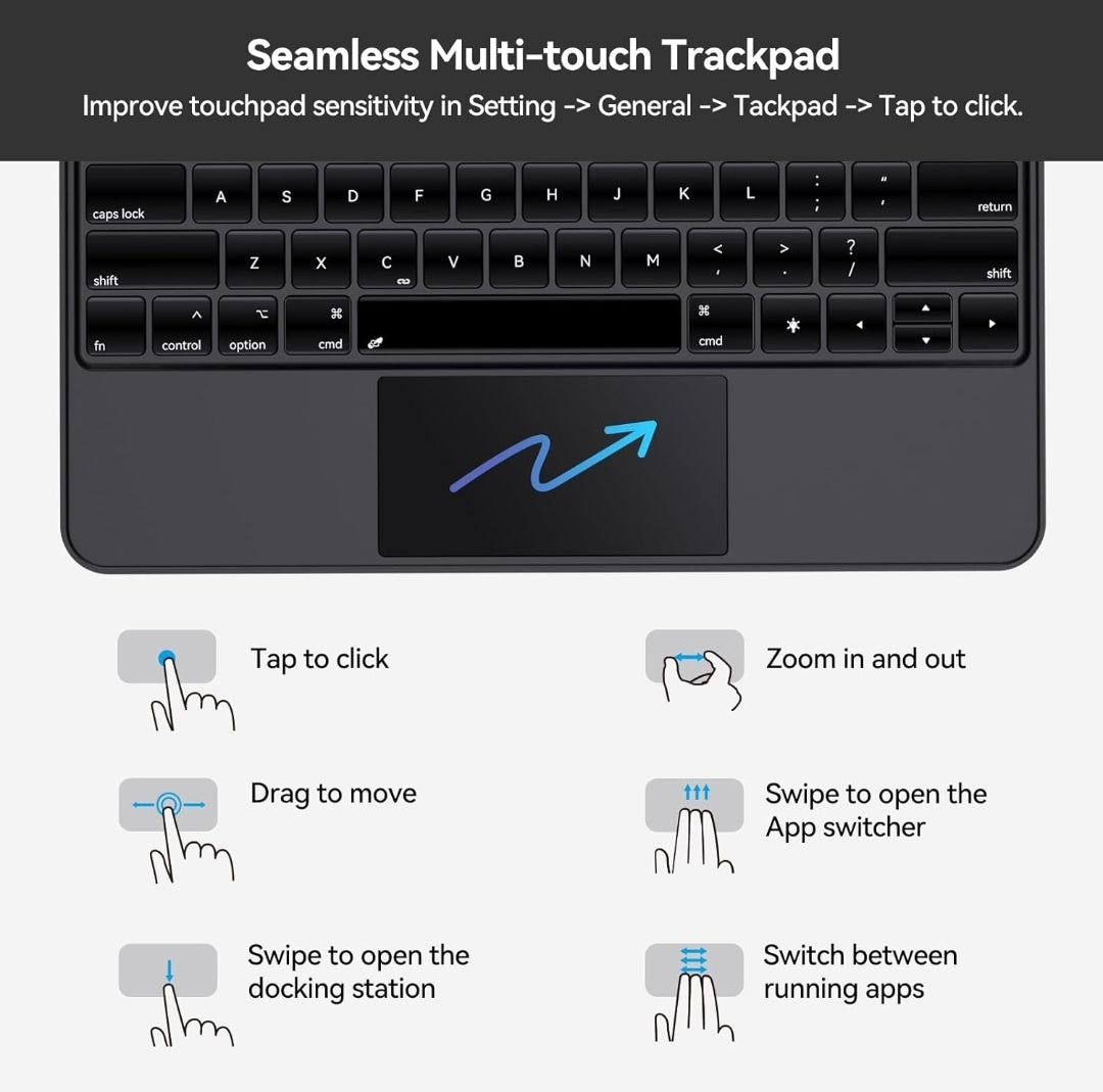 Tablet keyboard case Retail $110