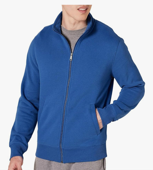Retail $20 Unisex Blue Light Weight Jacket (Small )
