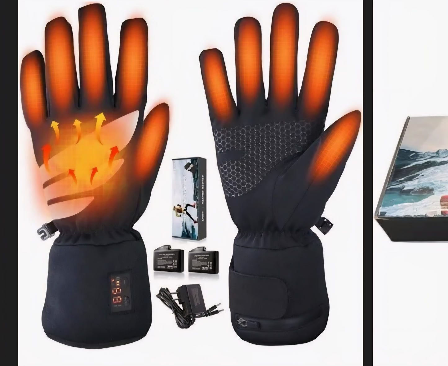 Heated Gloves Retail $40