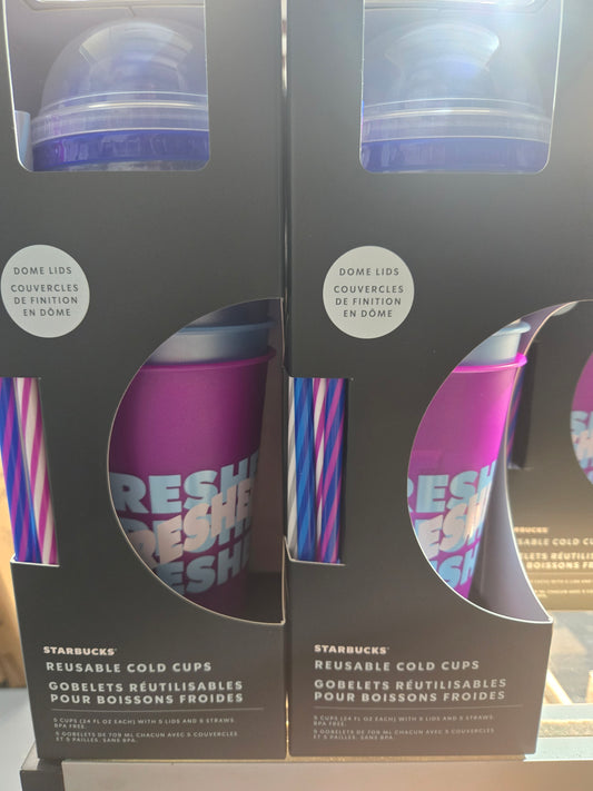Retail $22.95 Starbucks Reusable Cold Cups