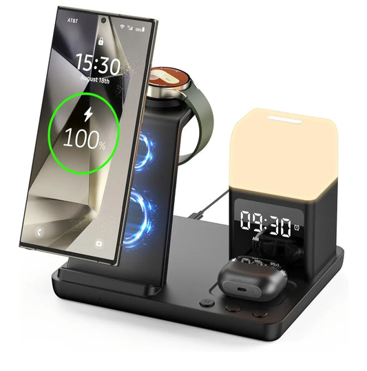 Retail $46 6in1 Multifunction Wireless Charger