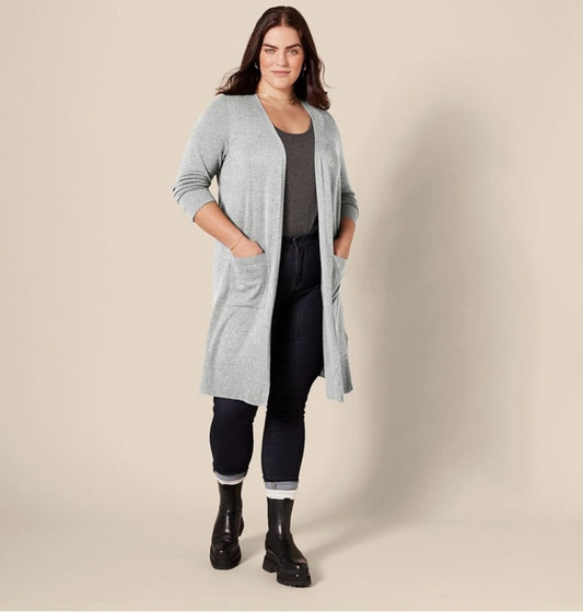 Retail $18 XXL Light Grey Woman's CoverUp