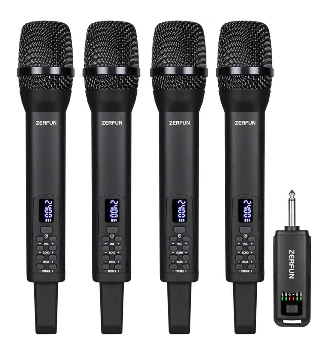 Retail $130 Zerfun Wireless Micophones