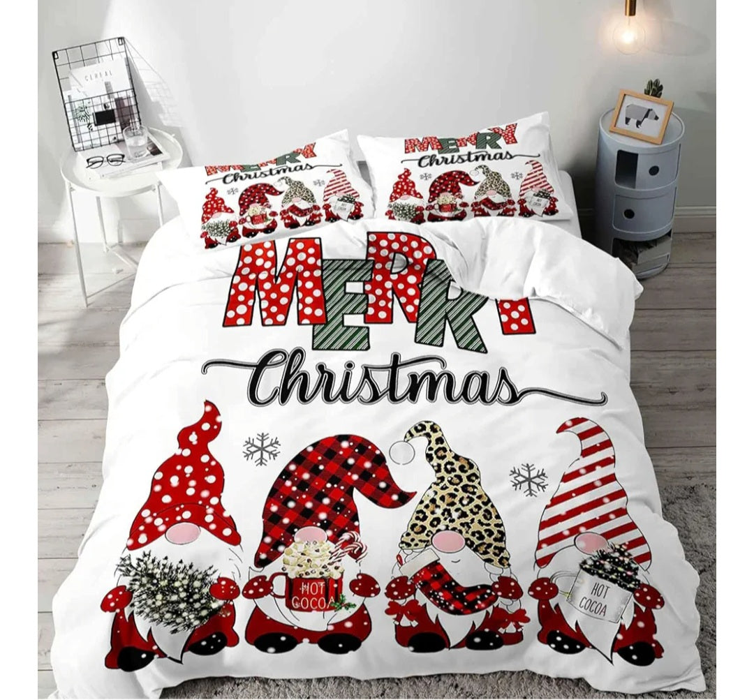 Retail $46 Queen Size Christmas Duvet Cover
