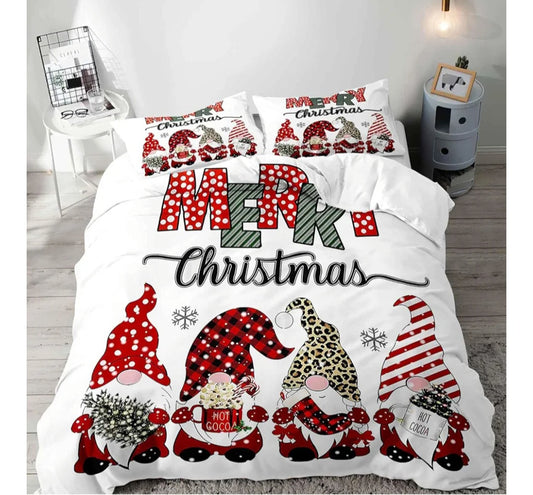 Retail $46 Queen Size Christmas Duvet Cover