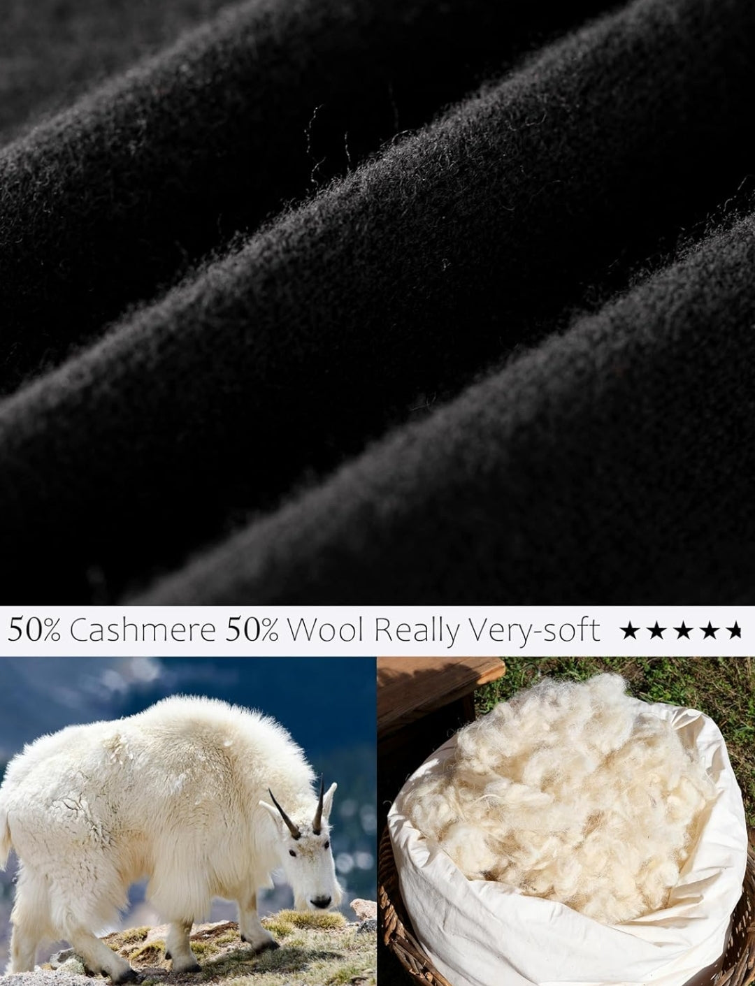 Cashmere Scarf Retail $60 (Black)