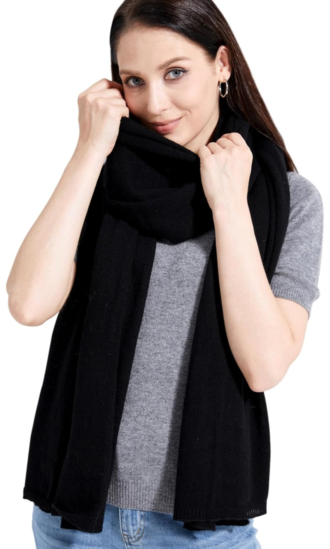 Cashmere Scarf Retail $60 (Black)