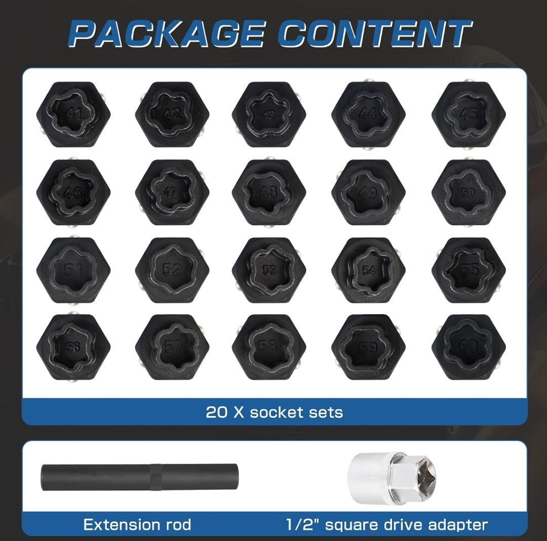 Wheel Lock Removal Kit Retail $60
