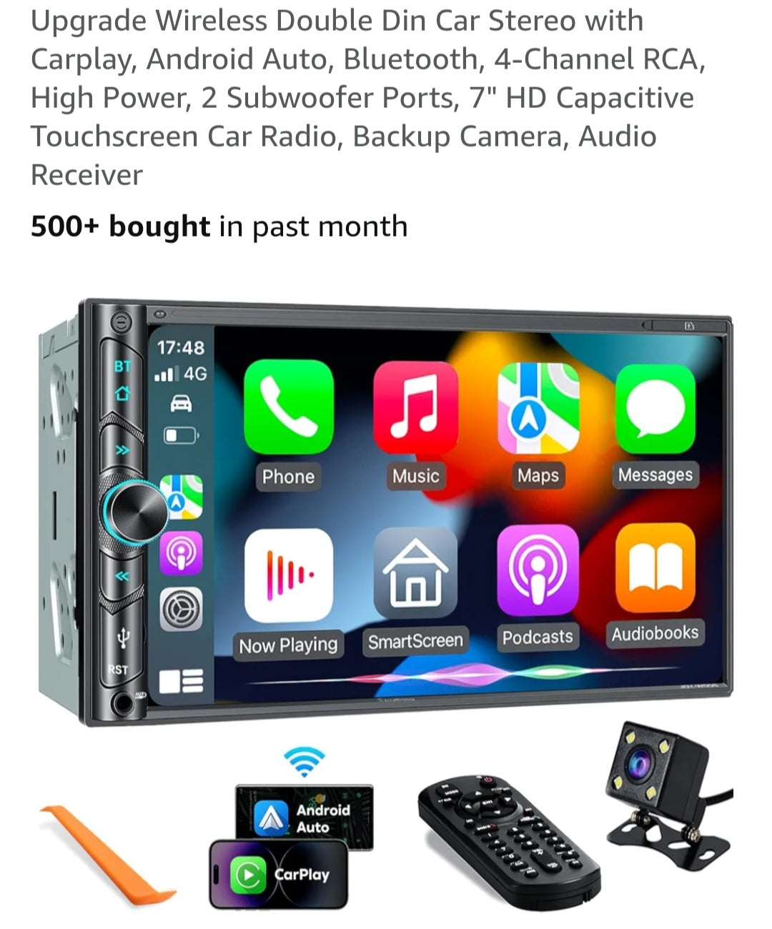 Retail $140 SJoyBring Car Radio