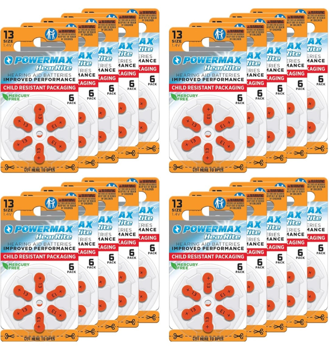 Retail $30 Hearing Aid Batteries