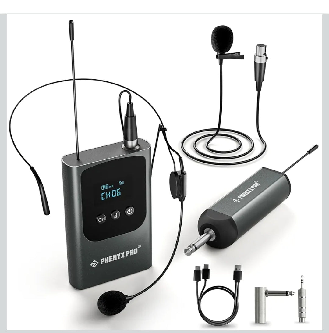 Wireless Microphone System Retail $56