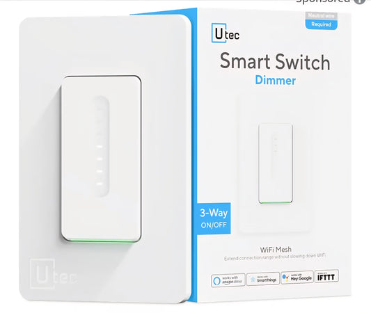 Retail $20 Smart Switch Dimmer