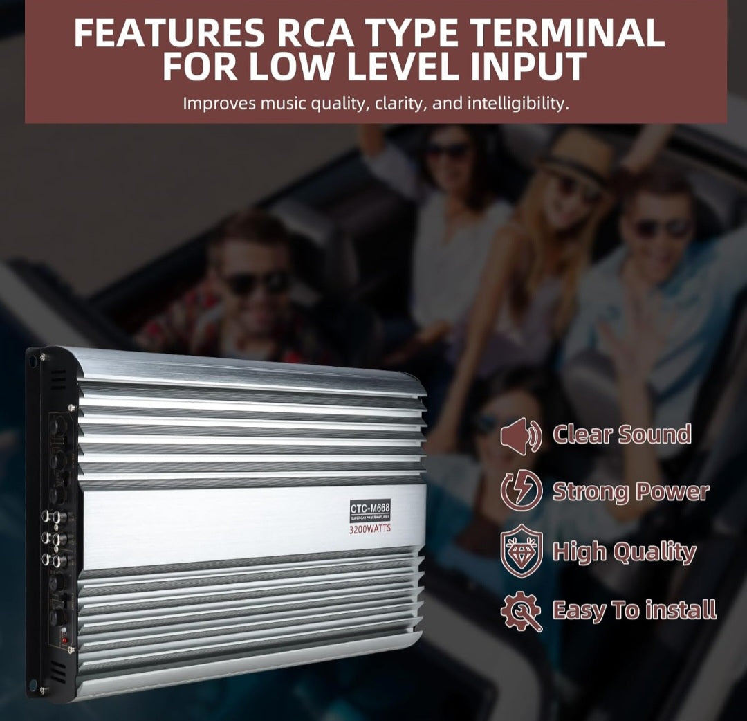 Retail $66 Super Car Power Amplifier