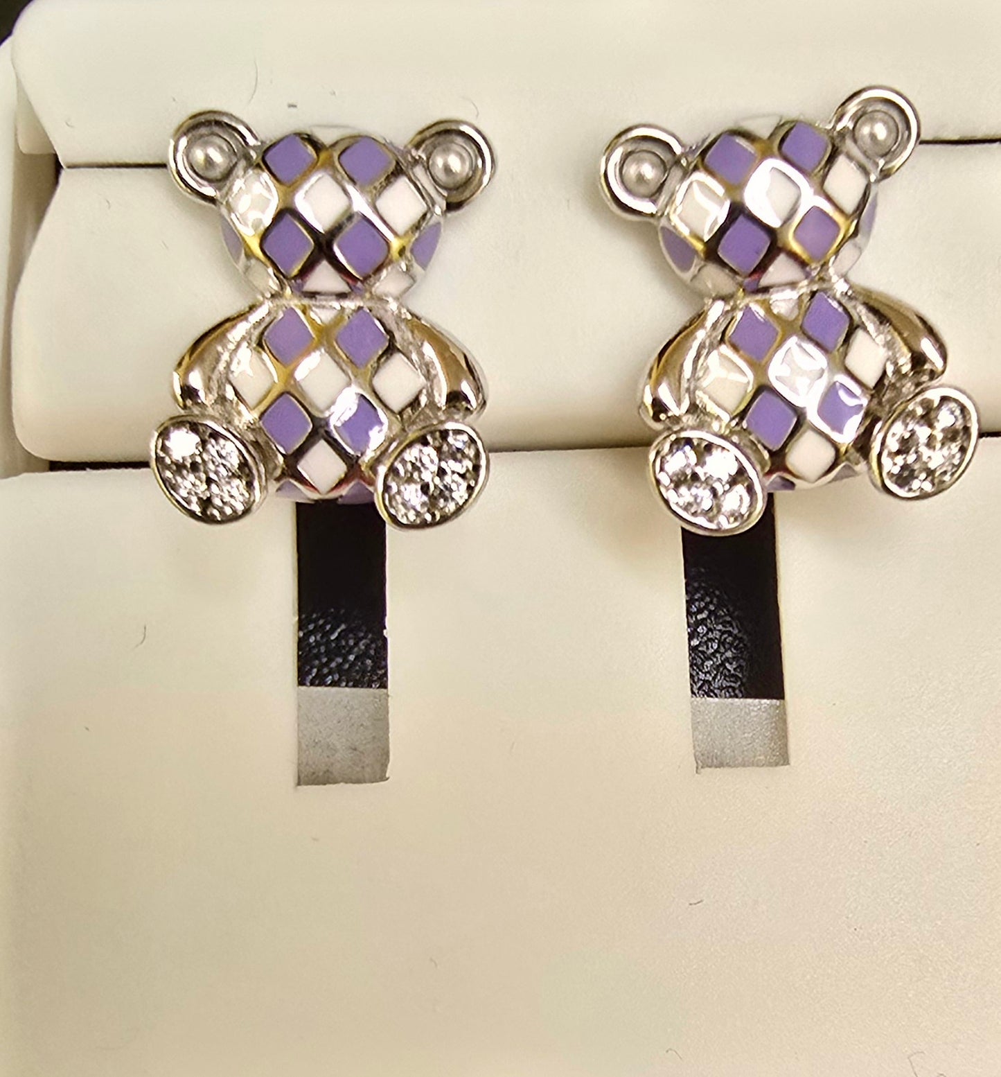 Teddy Bear Earrings