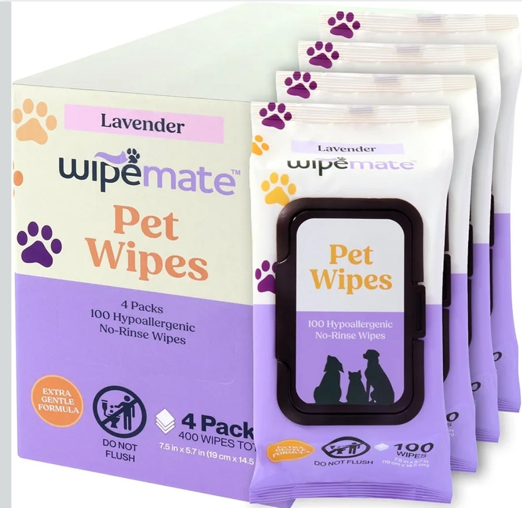 Pet Wipes Lavender