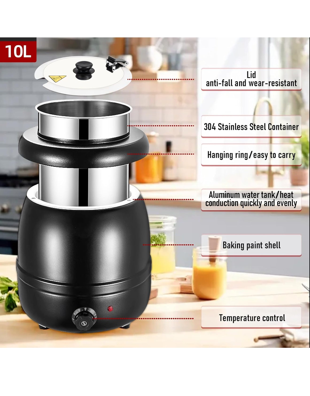 Retail $71 Soup Warmer