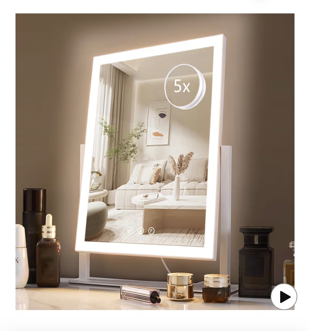 LED Lighted Mirror Retail $70