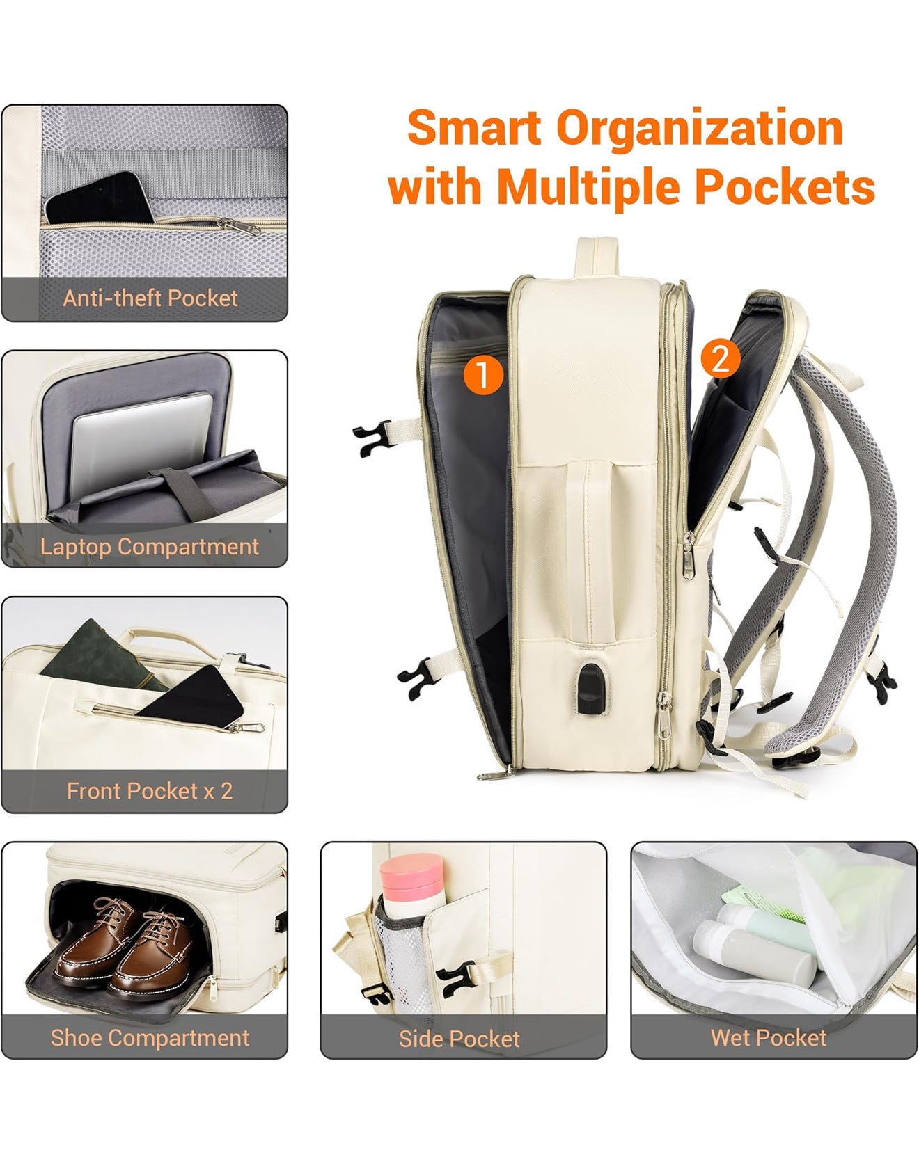 Retail $80 Vacuum Seal Backpack