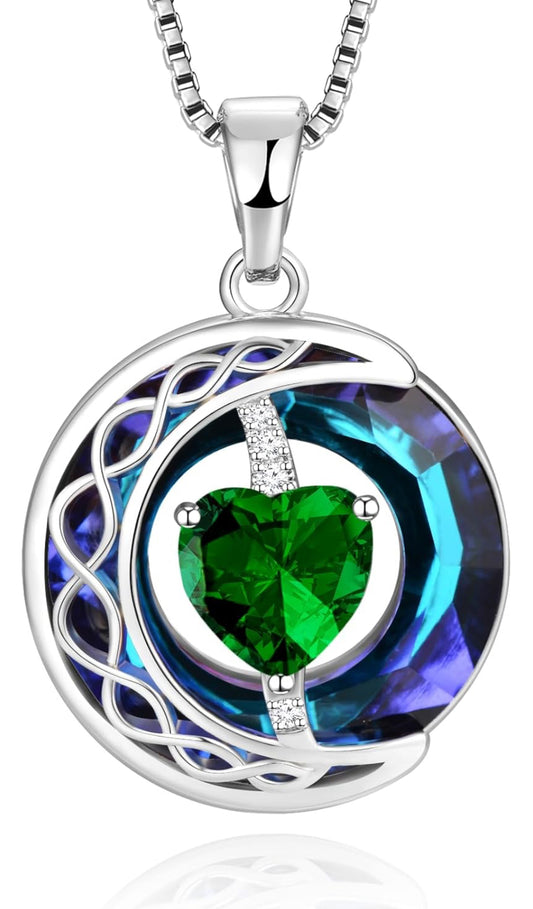 Retail $130 Emerald Heart Necklace