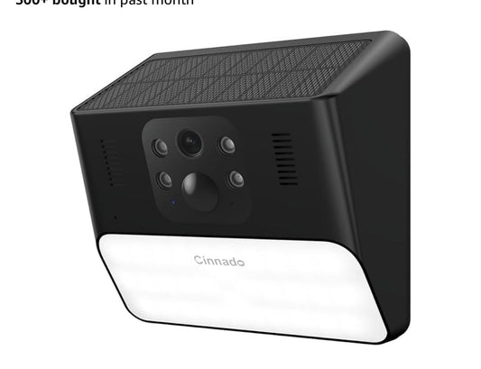 Retail $58 SOLAR SECURITY CAMERA