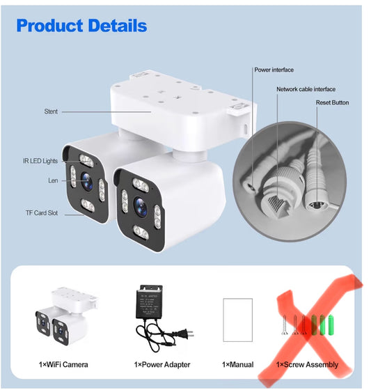 Wired Outdoor Security Camera Retail $60