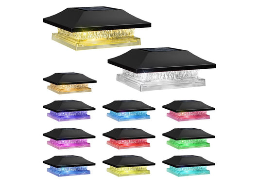 12 PK Post Solar Lights Retail $70