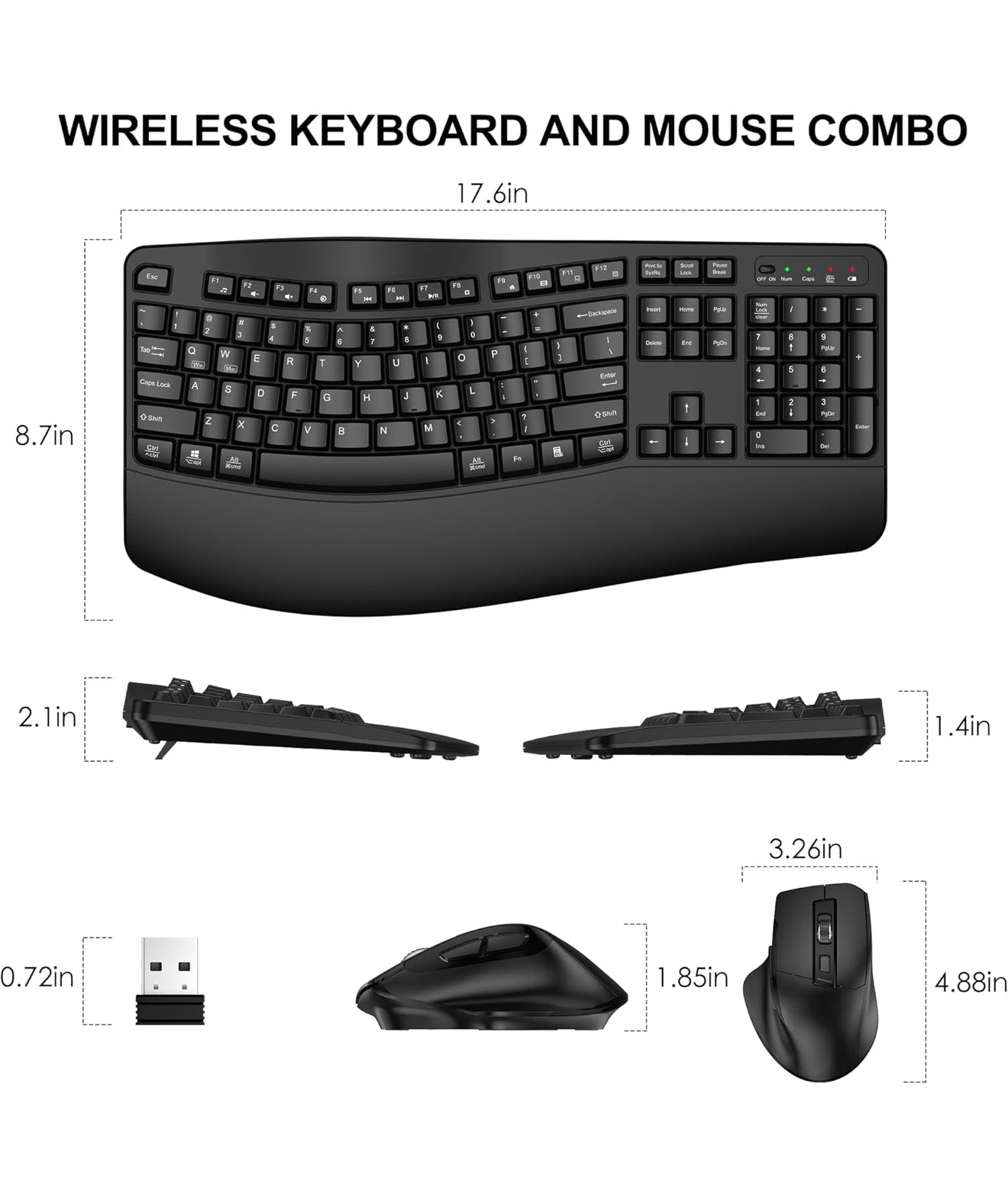 Wireless Keyboard & Mouse Retail $46