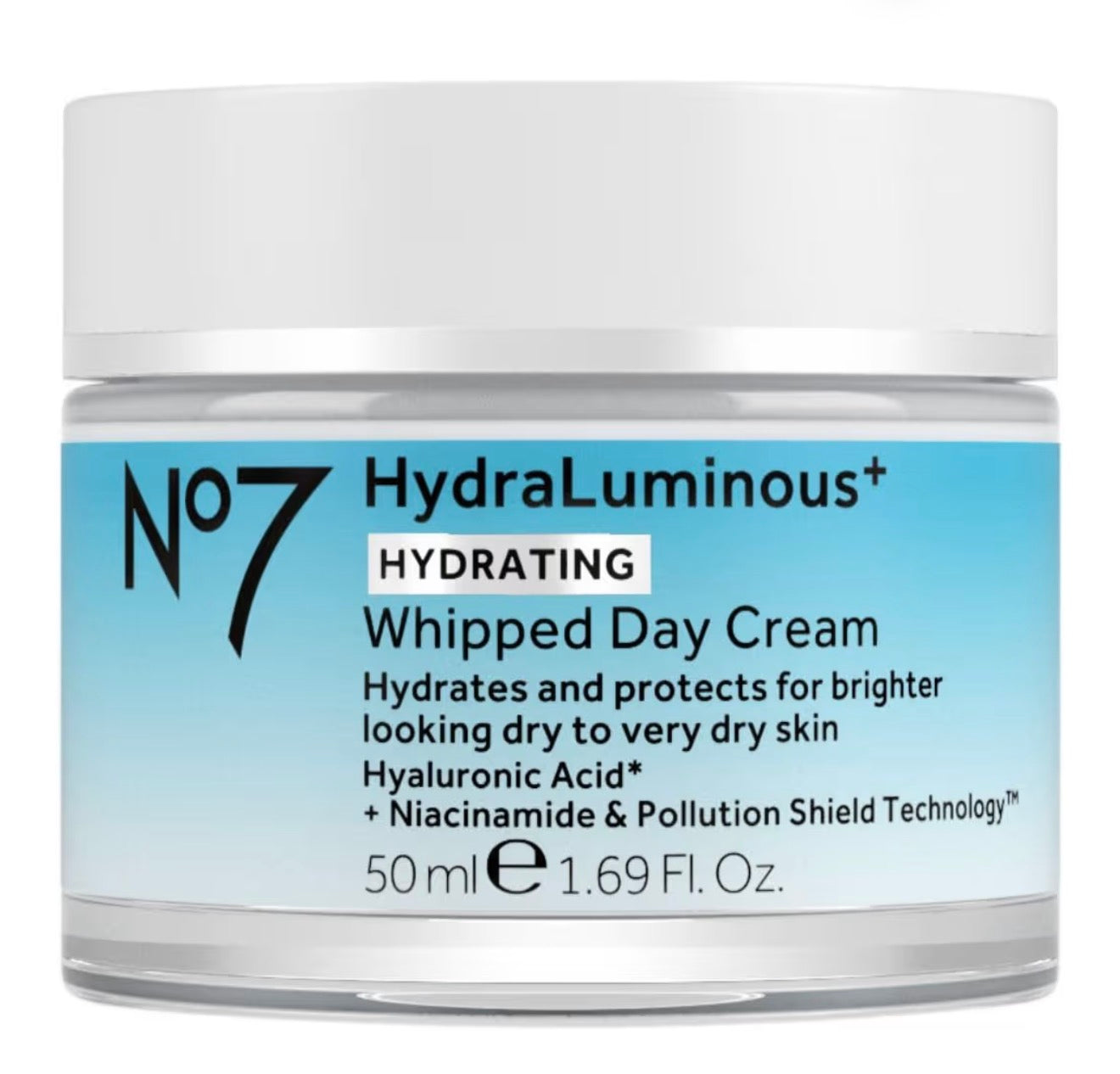 Retail $18 No7 HydraLuminous+