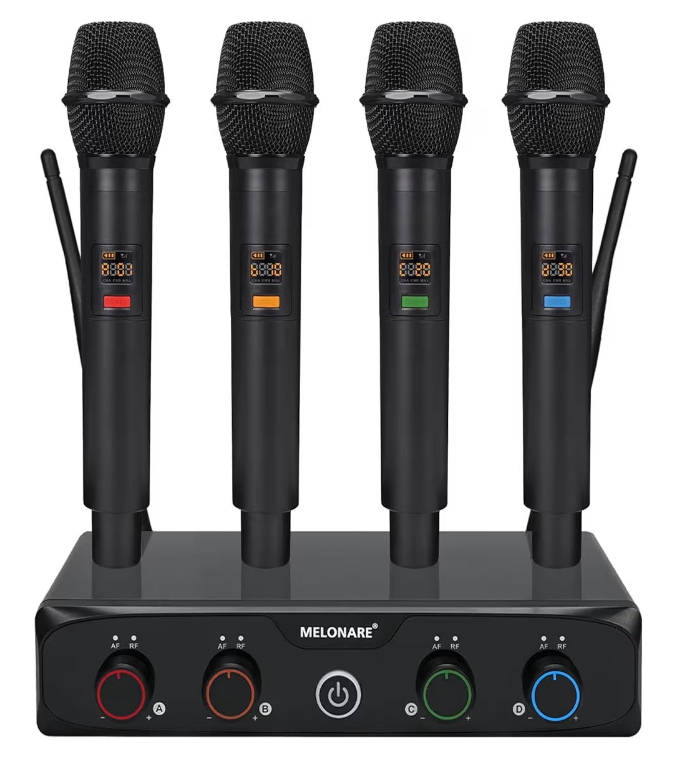 4-Channel Wireless Microphone System Retail $120