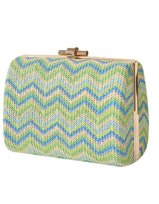 Knitted Straw Purse Retail $26