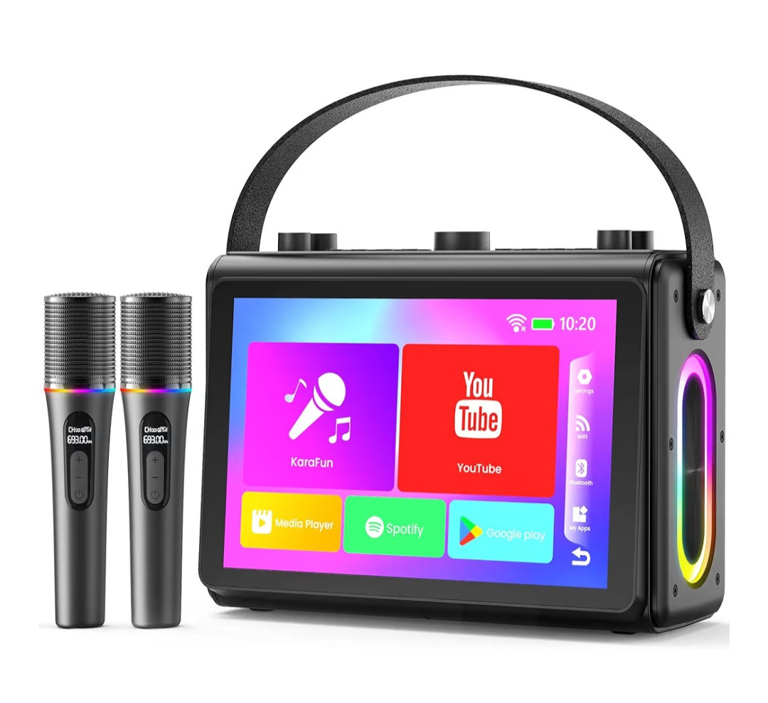 Retail $200 Portable Karaoke Machine V-08