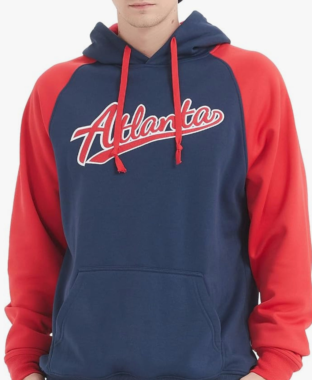 ATLANTA Baseball Hoodie Retail $43