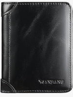 Retail $26 Manbang Black Leather Wallet