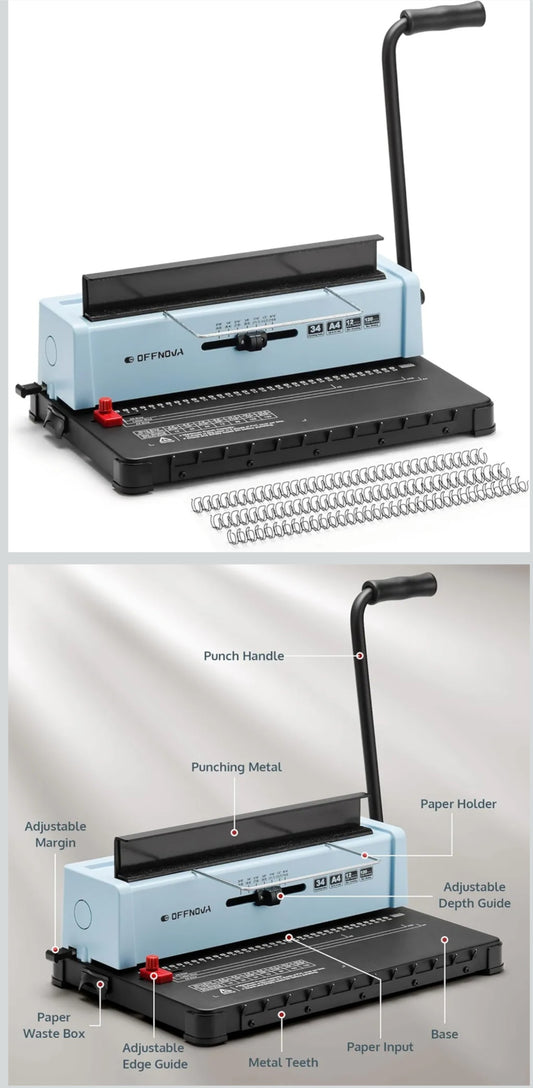 Retail $70 Wire Binding Machine