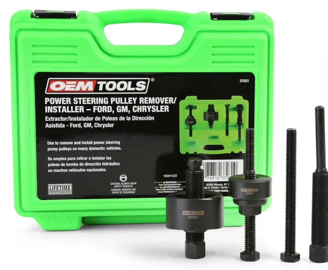 Retail $35 OEM Tools Power Steering Remover Installer