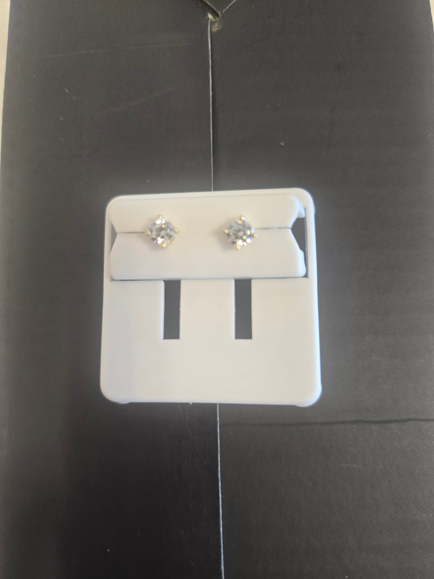 Square Jewel 4mm 925 Silver