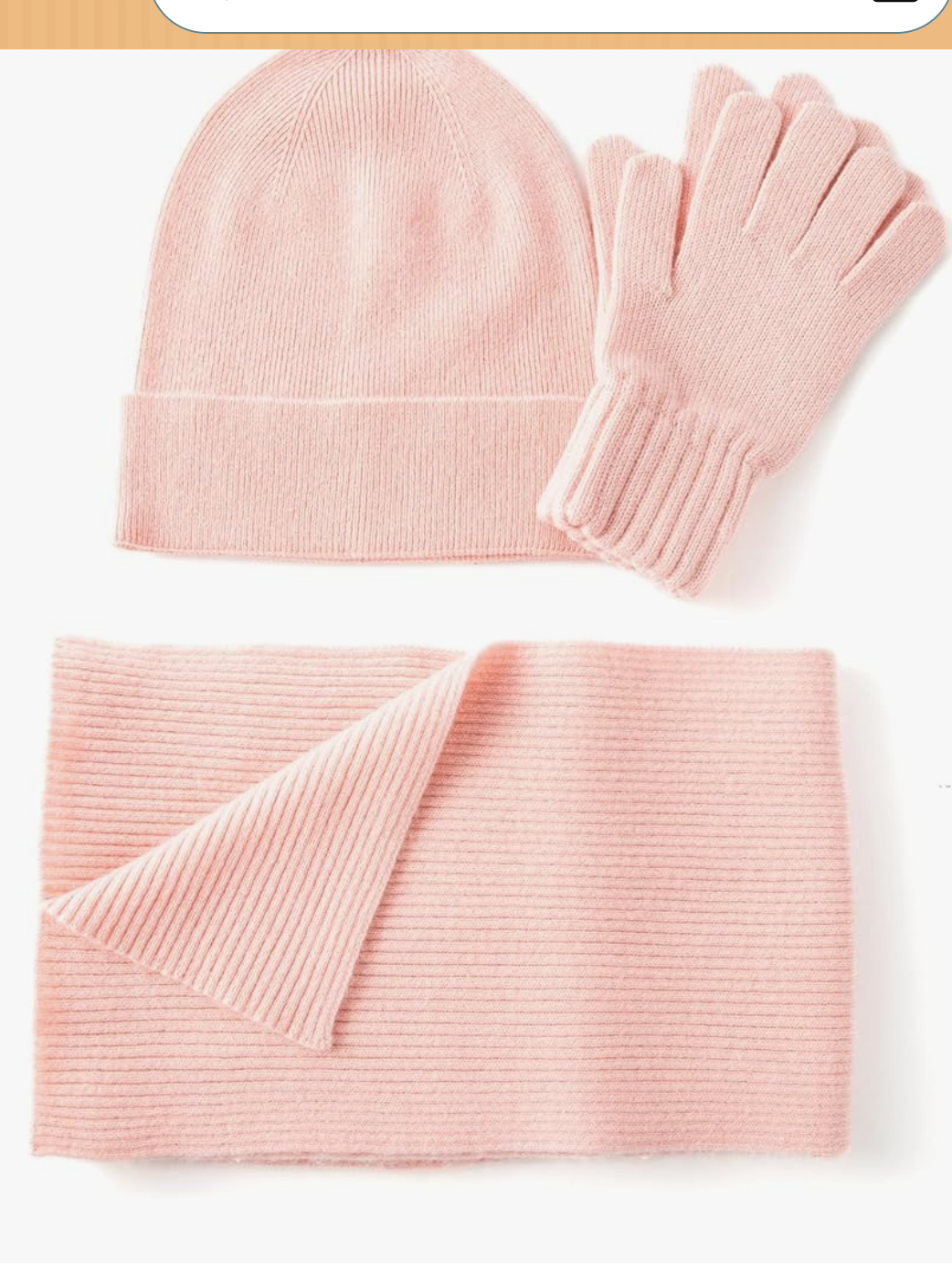 Cashmere Wool Set Retail $65