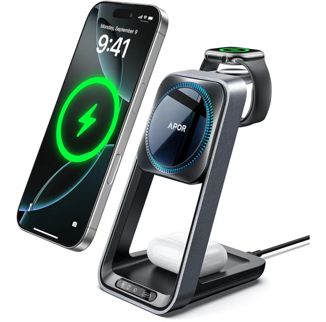 Retail $50 Apor 3in1 Wireless Charger