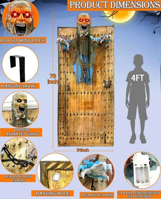 Retail $60 Door Decor Halloween